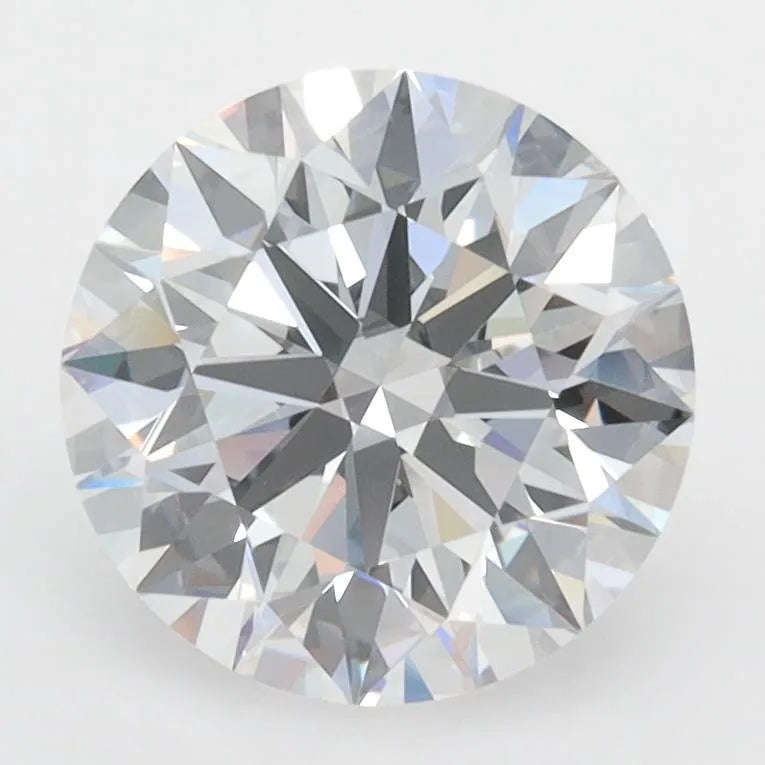 2.57ct Round Lab Grown Diamond (Colour D, Clarity IF, Cut ID, IGI Certified)