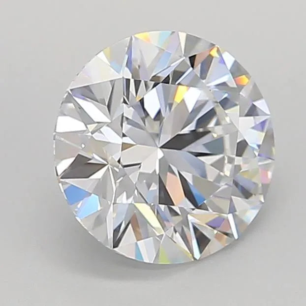 2.57ct Round Lab Grown Diamond (Colour E, Clarity IF, Cut ID, IGI Certified)