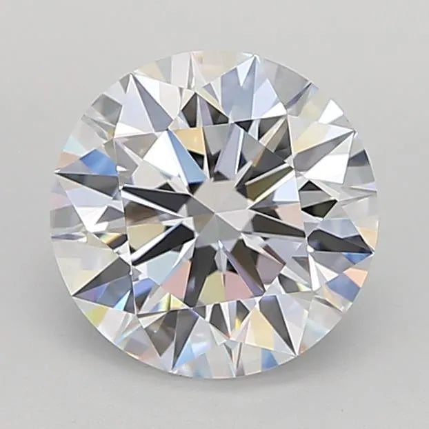 2.57ct Round Lab Grown Diamond (Colour E, Clarity IF, Cut ID, IGI Certified)