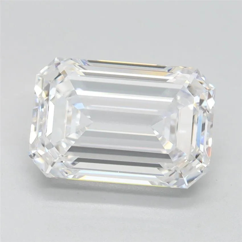 2.58ct Emerald Lab Grown Diamond (Colour E, Clarity VVS2, IGI Certified)
