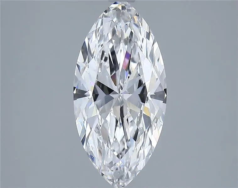 2.58ct Marquise Lab Grown Diamond (Colour D, Clarity VVS1, IGI Certified)