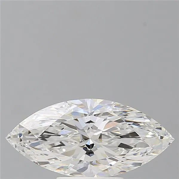 2.58ct Marquise Lab Grown Diamond (Colour F, Clarity VVS2, IGI Certified)