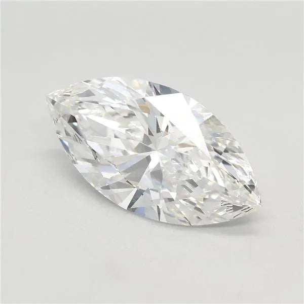 2.58ct Marquise Lab Grown Diamond (Colour F, Clarity VVS2, IGI Certified)