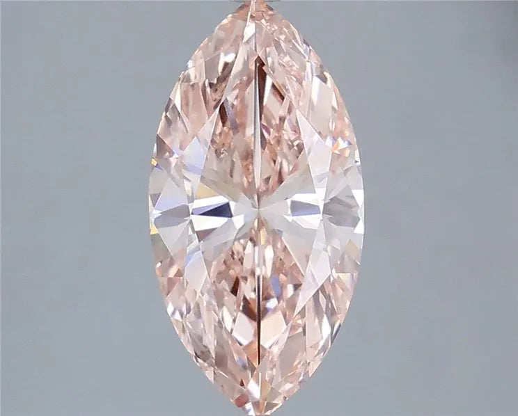 2.58ct Marquise Lab Grown Diamond (Colour Fancy Vivid Pink, Clarity VS1, IGI Certified)