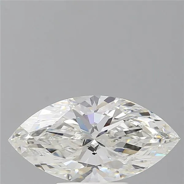 2.58ct Marquise Lab Grown Diamond (Colour G, Clarity VVS2, IGI Certified)