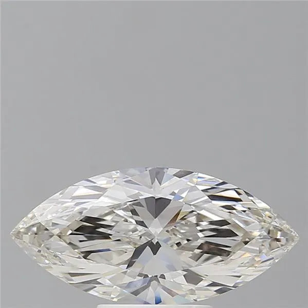 2.58ct Marquise Lab Grown Diamond (Colour G, Clarity VVS2, IGI Certified)