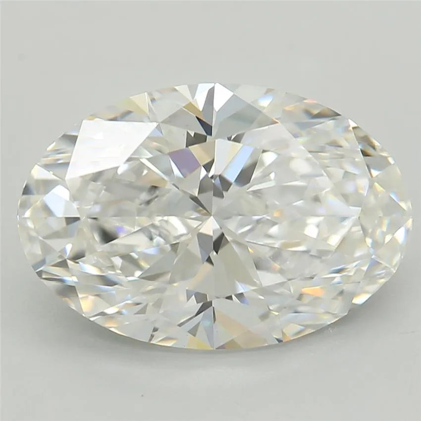 2.58ct Oval Lab Grown Diamond (Colour E, Clarity VVS2, Cut ID, GCAL Certified)