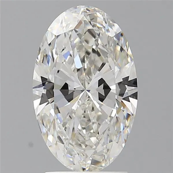 2.58ct Oval Lab Grown Diamond (Colour F, Clarity VVS2, IGI Certified)