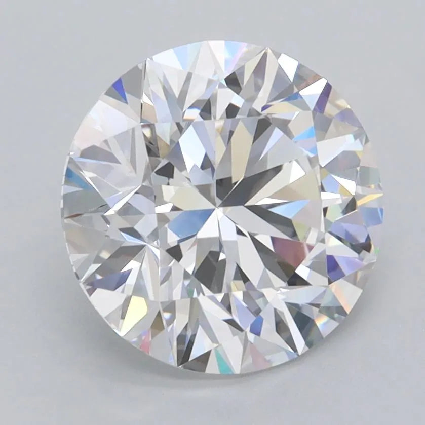 2.58ct Round Lab Grown Diamond (Colour D, Clarity FL, Cut ID, IGI Certified)