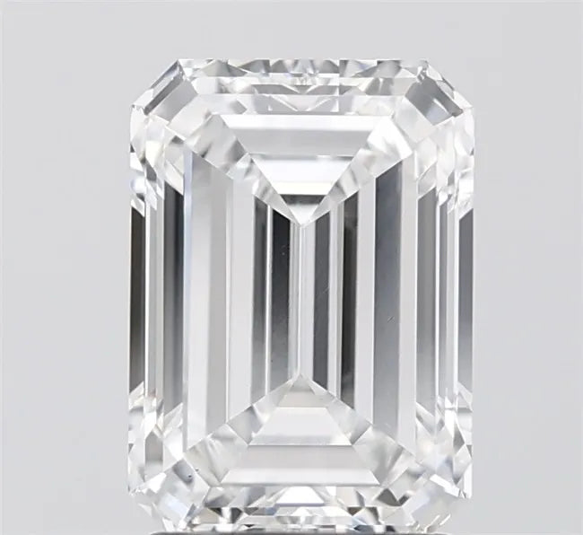 2.59ct Emerald Lab Grown Diamond (Colour D, Clarity VS1, IGI Certified)