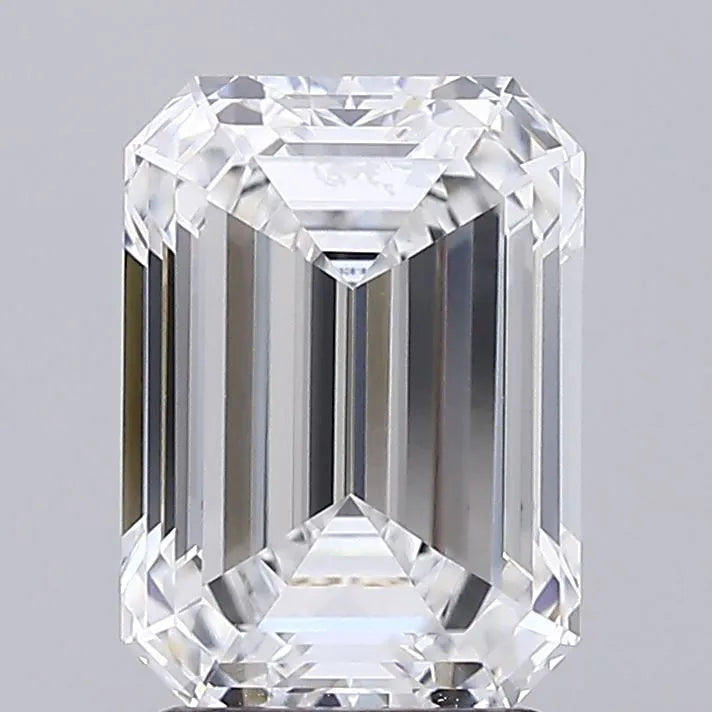 2.59ct Emerald Lab Grown Diamond (Colour D, Clarity VVS2, IGI Certified)