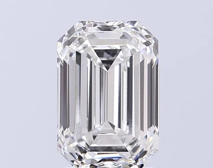 2.59ct Emerald Lab Grown Diamond (Colour E, Clarity VVS1, IGI Certified)