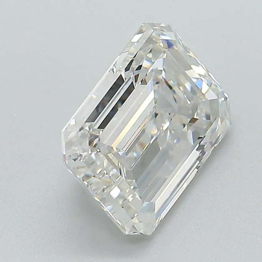 2.59ct Emerald Lab Grown Diamond (Colour F, Clarity VS1, GIA Certified)