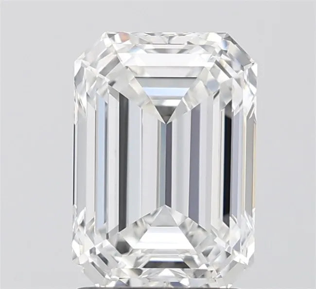 2.59ct Emerald Lab Grown Diamond (Colour F, Clarity VVS2, IGI Certified)