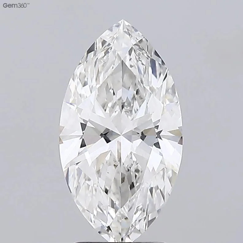 2.59ct Marquise Lab Grown Diamond (Colour F, Clarity VVS2, IGI Certified)