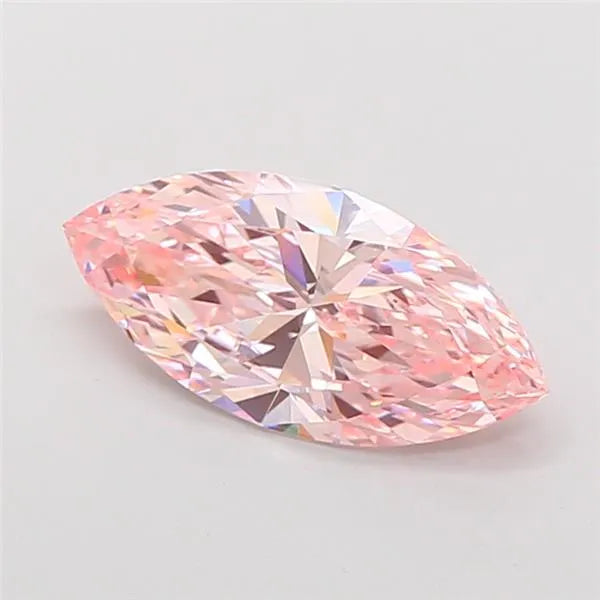 2.59ct Marquise Lab Grown Diamond (Colour Fancy Intense Pink, Clarity VVS2, IGI Certified)