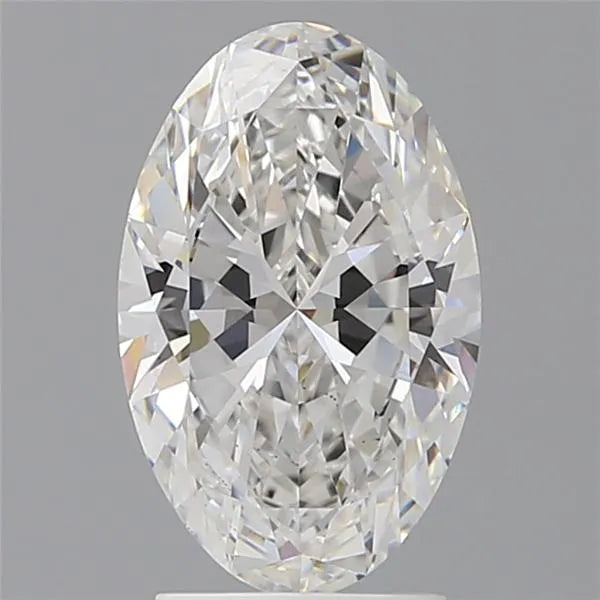 2.59ct Oval Lab Grown Diamond (Colour E, Clarity VS2, IGI Certified)