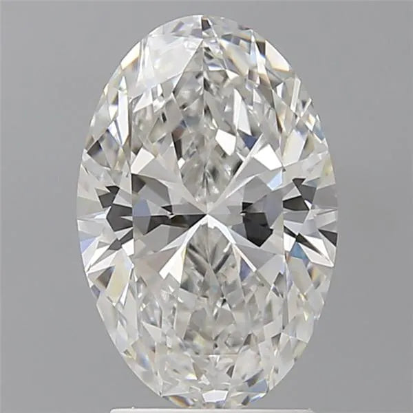 2.59ct Oval Lab Grown Diamond (Colour E, Clarity VVS2, IGI Certified)