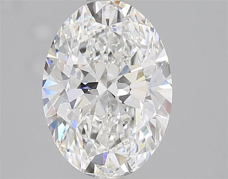 2.59ct Oval Lab Grown Diamond (Colour E, Clarity VVS2, IGI Certified)