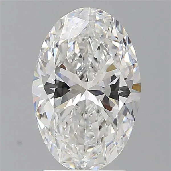 2.59ct Oval Lab Grown Diamond (Colour E, Clarity VVS2, IGI Certified)