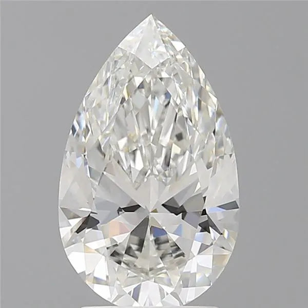 2.59ct Pear Lab Grown Diamond (Colour F, Clarity VVS2, IGI Certified)