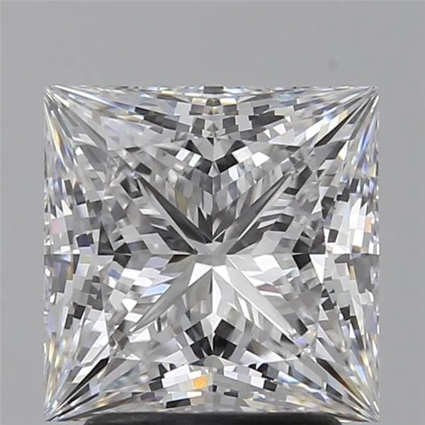 2.59ct Princess Lab Grown Diamond (Colour E, Clarity VVS2, IGI Certified)