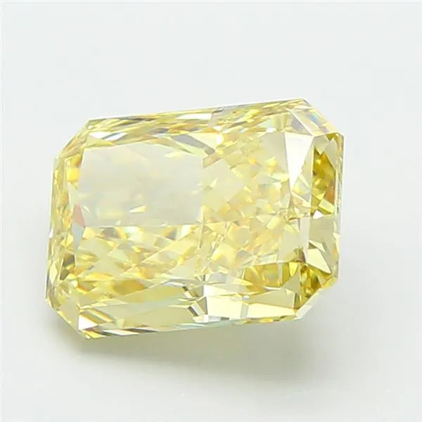 2.59ct Radiant Lab Grown Diamond (Colour Fancy Intense Yellow, Clarity VVS2, IGI Certified)