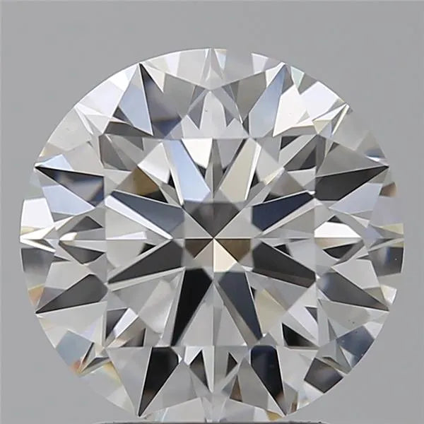 2.59ct Round Lab Grown Diamond (Colour E, Clarity VVS2, Cut EX, IGI Certified)