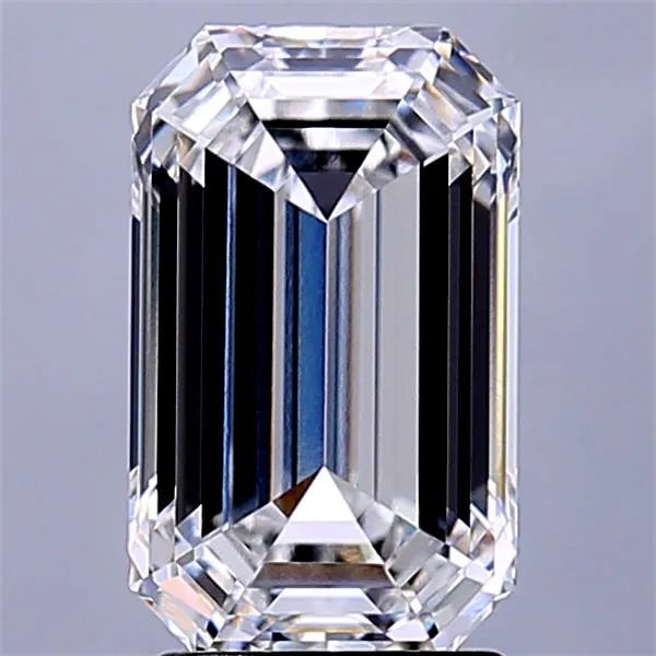 2.60ct Emerald Lab Grown Diamond (Colour D, Clarity VVS1, IGI Certified)