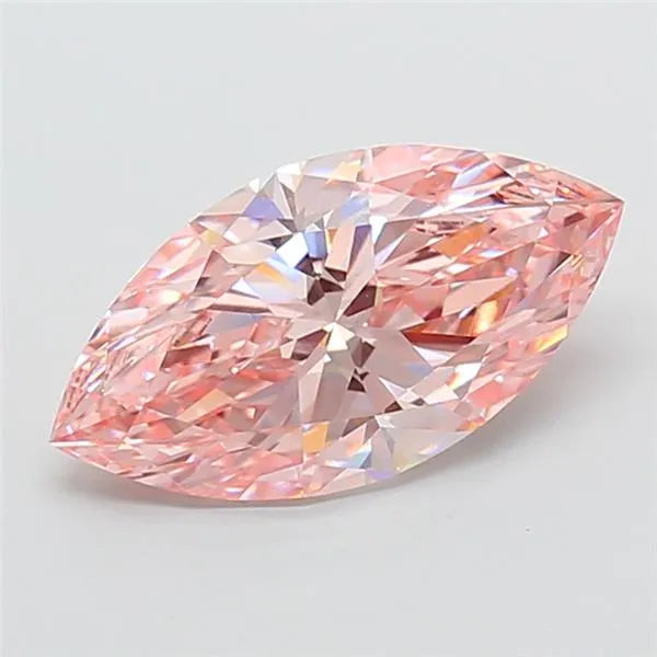 2.60ct Marquise Lab Grown Diamond (Colour Fancy Intense Pink, Clarity VVS2, IGI Certified)