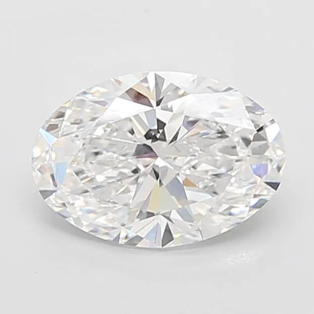 2.60ct Oval Lab Grown Diamond (Colour D, Clarity VVS1, IGI Certified)