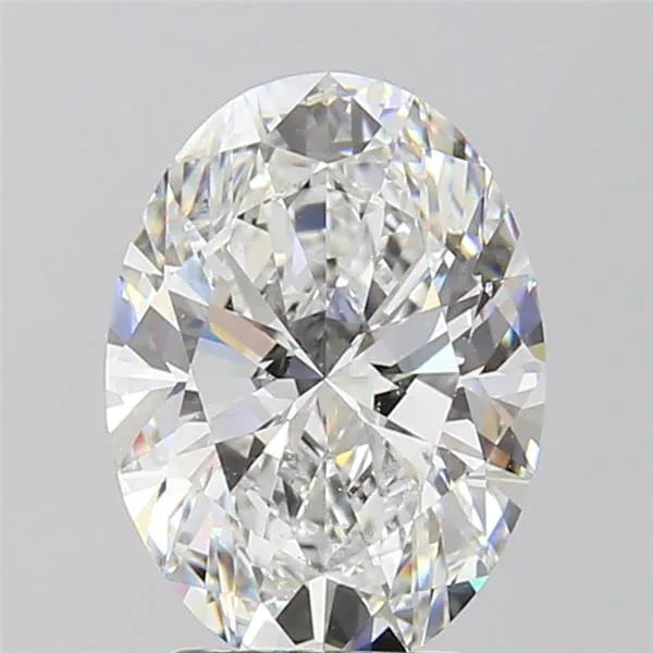 2.60ct Oval Lab Grown Diamond (Colour E, Clarity IF, IGI Certified)