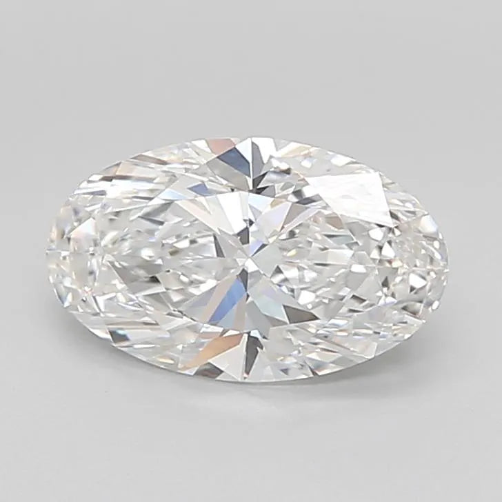 2.60ct Oval Lab Grown Diamond (Colour E, Clarity VVS2, IGI Certified)