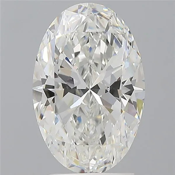 2.60ct Oval Lab Grown Diamond (Colour E, Clarity VVS2, IGI Certified)