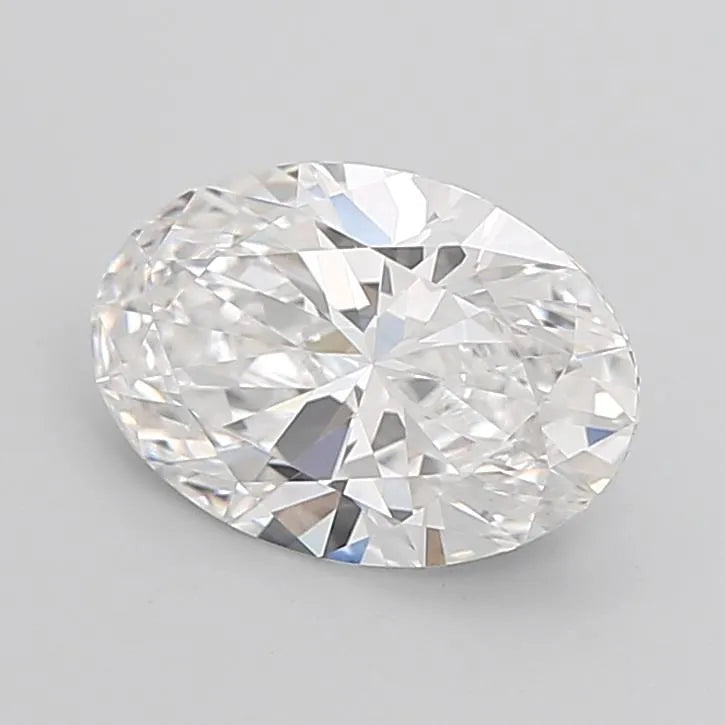 2.60ct Oval Lab Grown Diamond (Colour E, Clarity VVS2, IGI Certified)