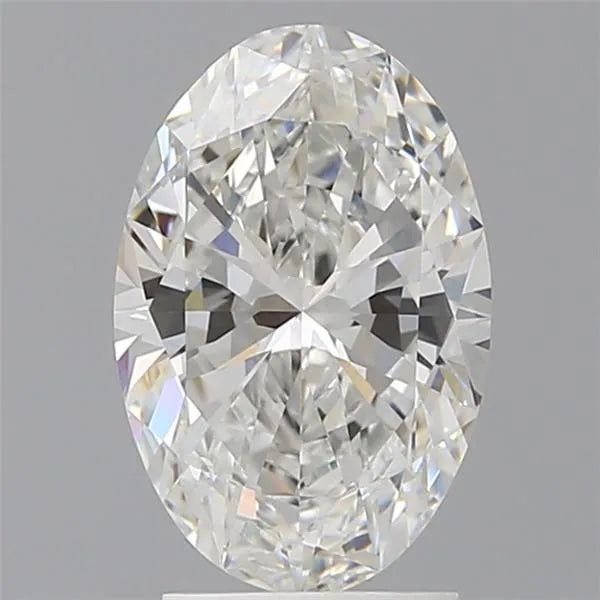 2.60ct Oval Lab Grown Diamond (Colour F, Clarity VVS2, IGI Certified)