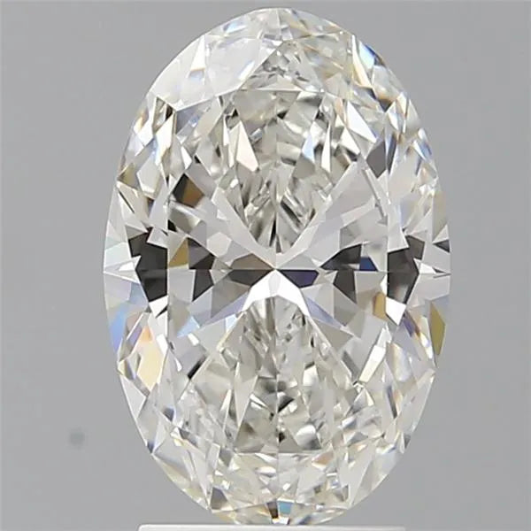 2.60ct Oval Lab Grown Diamond (Colour F, Clarity VVS2, IGI Certified)