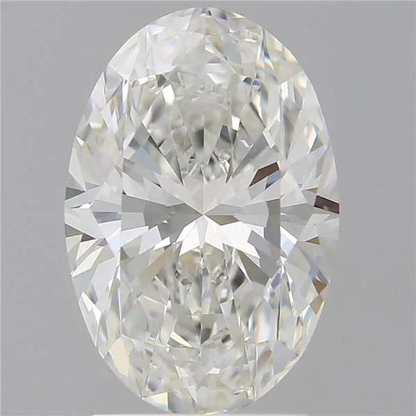 2.60ct Oval Lab Grown Diamond (Colour F, Clarity VVS2, IGI Certified)