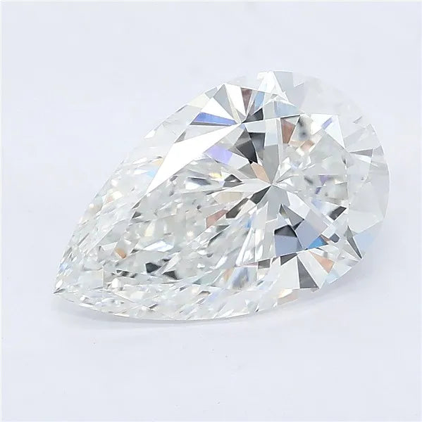 2.60ct Pear Lab Grown Diamond (Colour E, Clarity VVS1, IGI Certified)