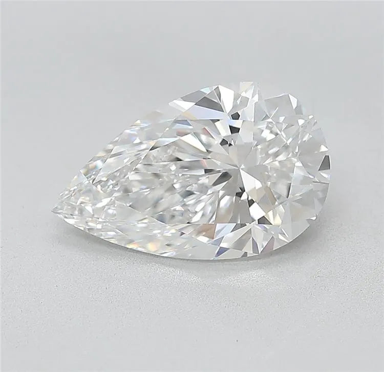 2.60ct Pear Lab Grown Diamond (Colour E, Clarity VVS2, Cut EX, IGI Certified)