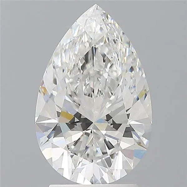 2.60ct Pear Lab Grown Diamond (Colour E, Clarity VVS2, IGI Certified)
