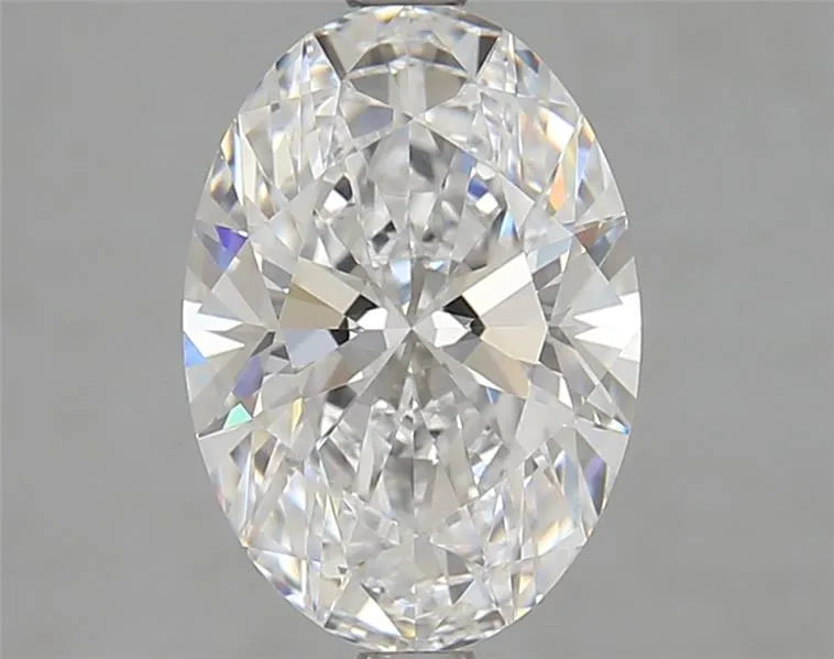 2.61ct Oval Lab Grown Diamond (Colour D, Clarity FL, Cut EX, IGI Certified)
