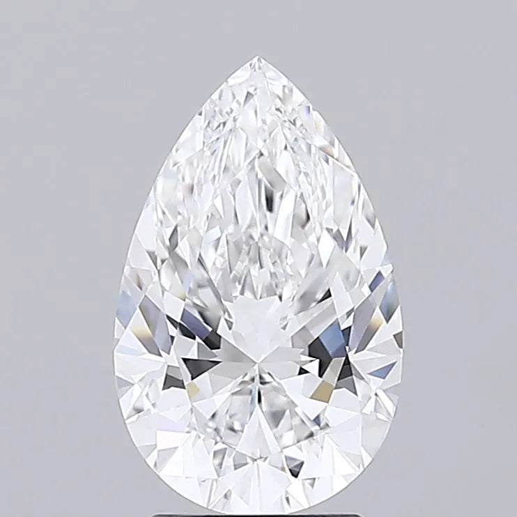 2.61ct Pear Lab Grown Diamond (Colour D, Clarity VVS1, IGI Certified)