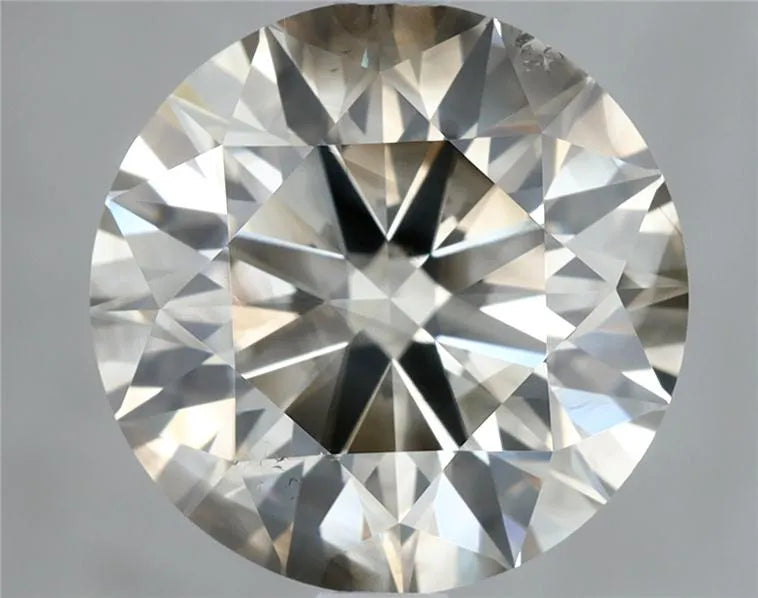 2.61ct Round Natural Diamond (Colour M, Clarity SI2, Cut EX, IGI Certified)