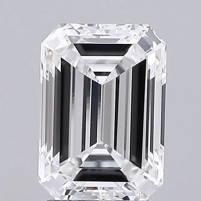 2.62ct Emerald Lab Grown Diamond (Colour D, Clarity IF, IGI Certified)