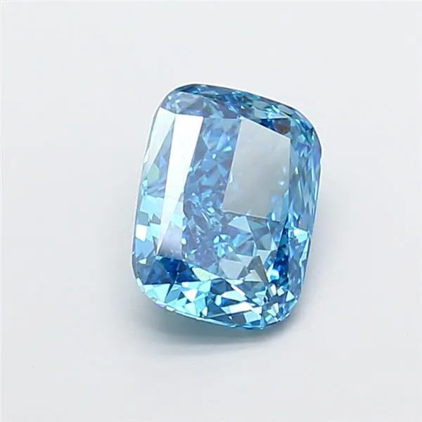 2.63ct Cushion modified Lab Grown Diamond (Colour Fancy Vivid Blue, Clarity VVS2, IGI Certified)