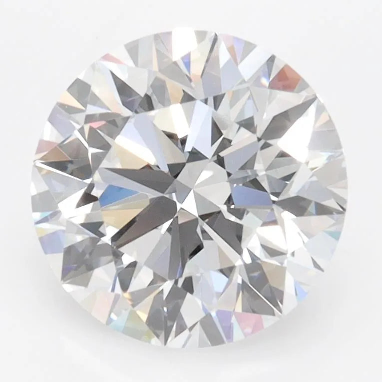 2.63ct Round Lab Grown Diamond (Colour D, Clarity IF, Cut ID, IGI Certified)