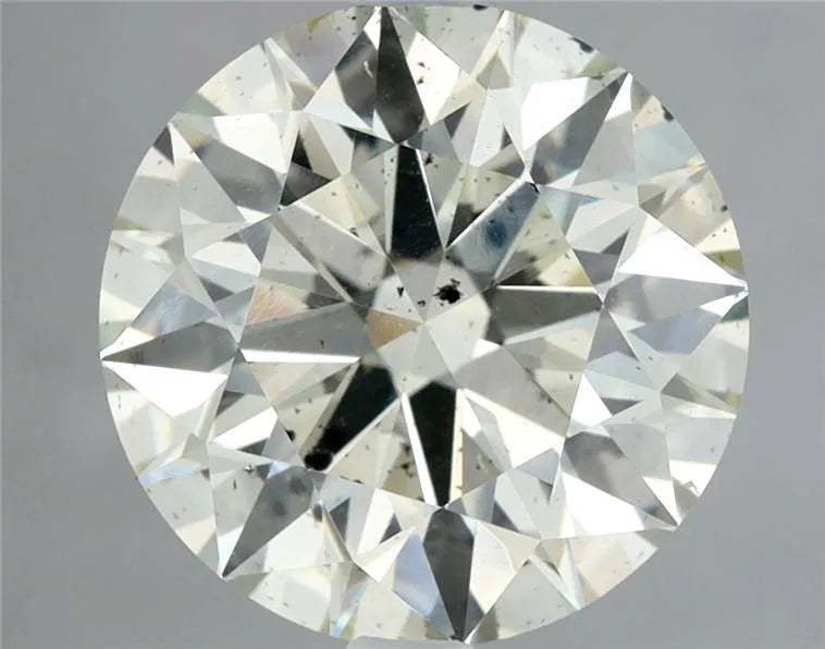 2.63ct Round Natural Diamond (Colour L, Clarity SI2, Cut EX, IGI Certified)