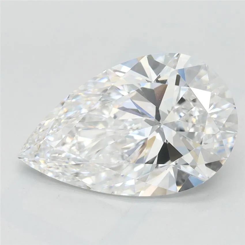 2.64ct Pear Lab Grown Diamond (Colour D, Clarity VVS1, IGI Certified)