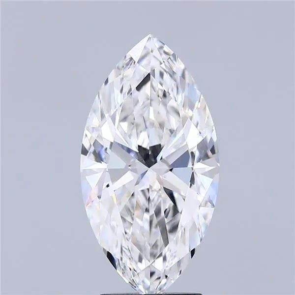 2.65ct Marquise Lab Grown Diamond (Colour D, Clarity VVS1, IGI Certified)